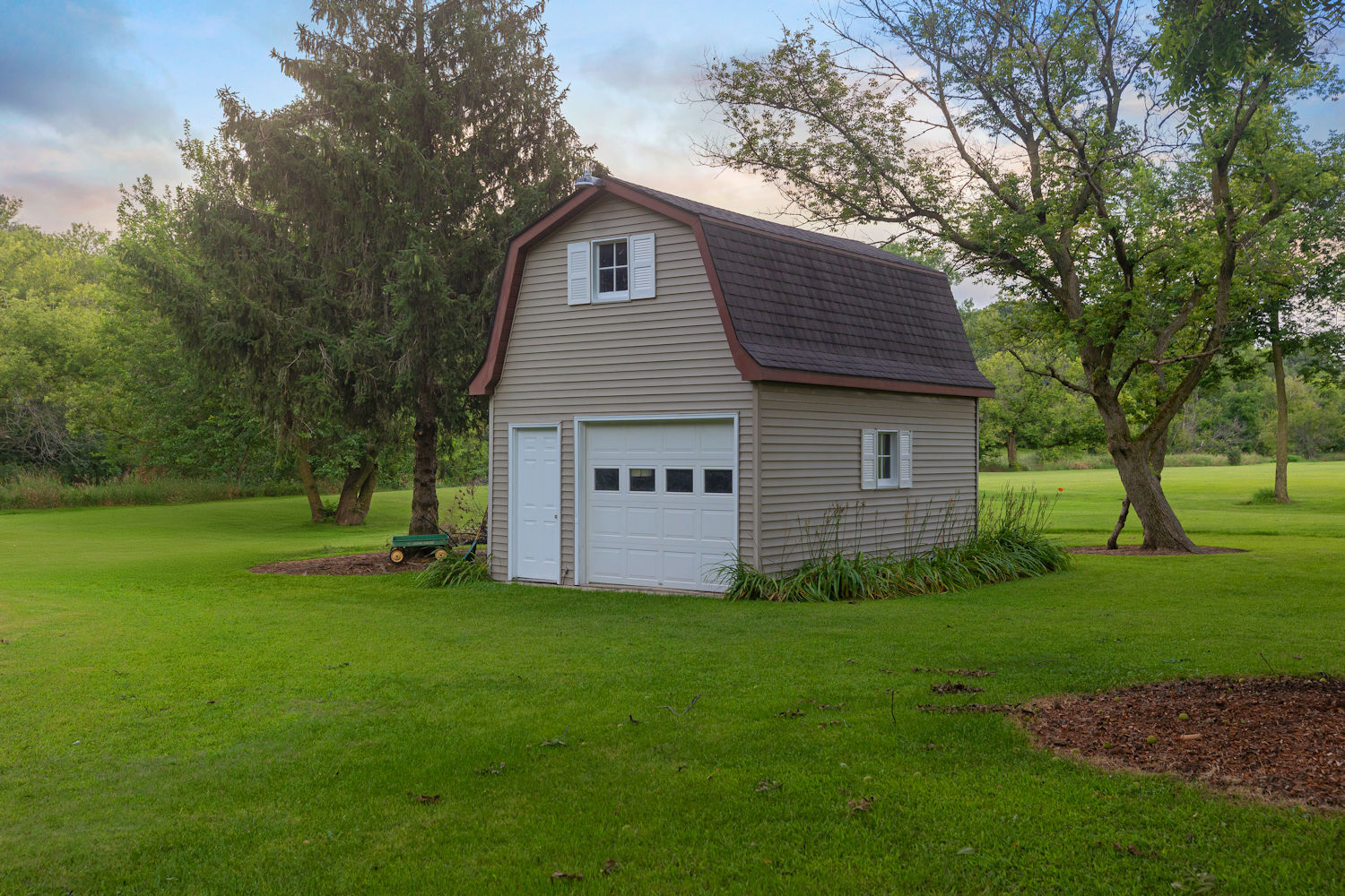 5857 South Brooklyn Road Rochelle, IL 61068 - Photo 28 of 31 a view of a house with a yard