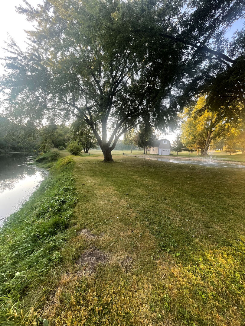 5857 South Brooklyn Road Rochelle, IL 61068 - Photo 31 of 31 a view of yard with outdoor space and trees around