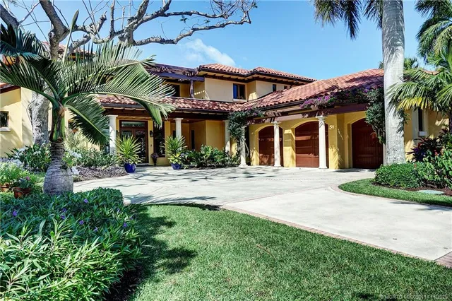 a view of outdoor space with seating area
