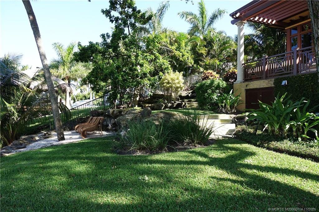 31 North River Road Stuart, FL 34996 - Photo 67 of 91 a view of a garden