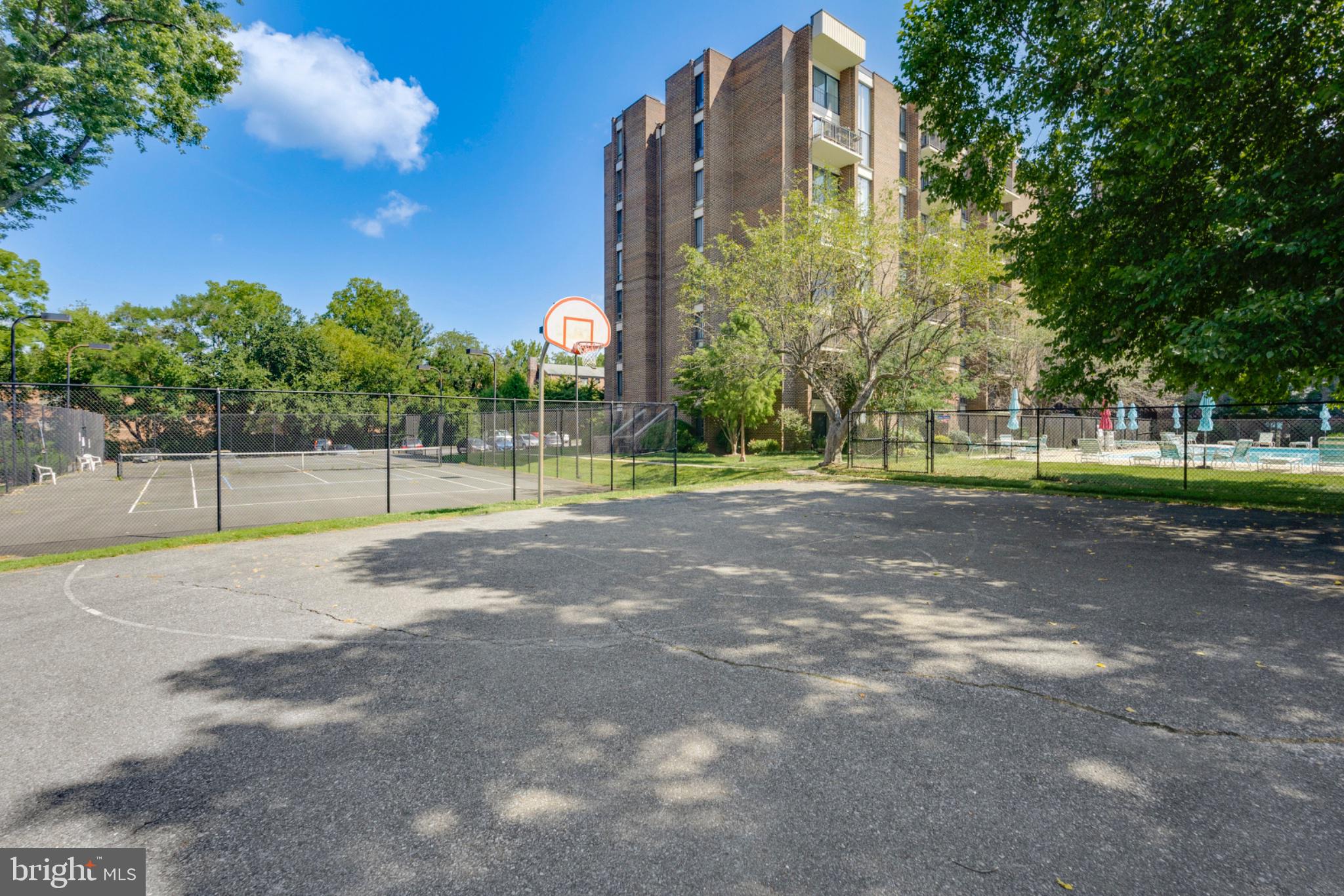 2004 Coleridge Drive, Unit 20201 Silver Spring, MD 20902 - Photo 21 of 26 Basketball court on condo grounds.