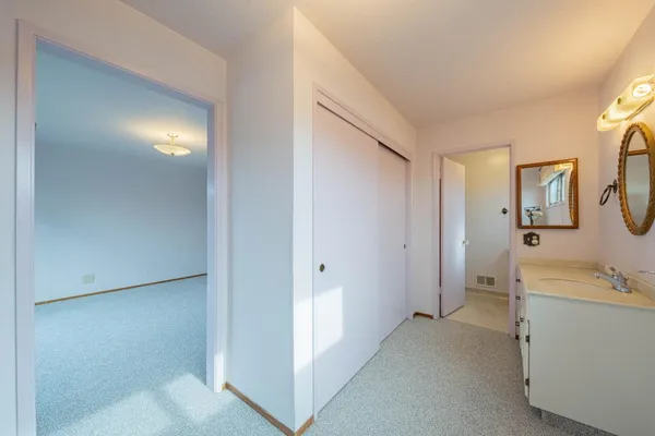 a view of front door of house