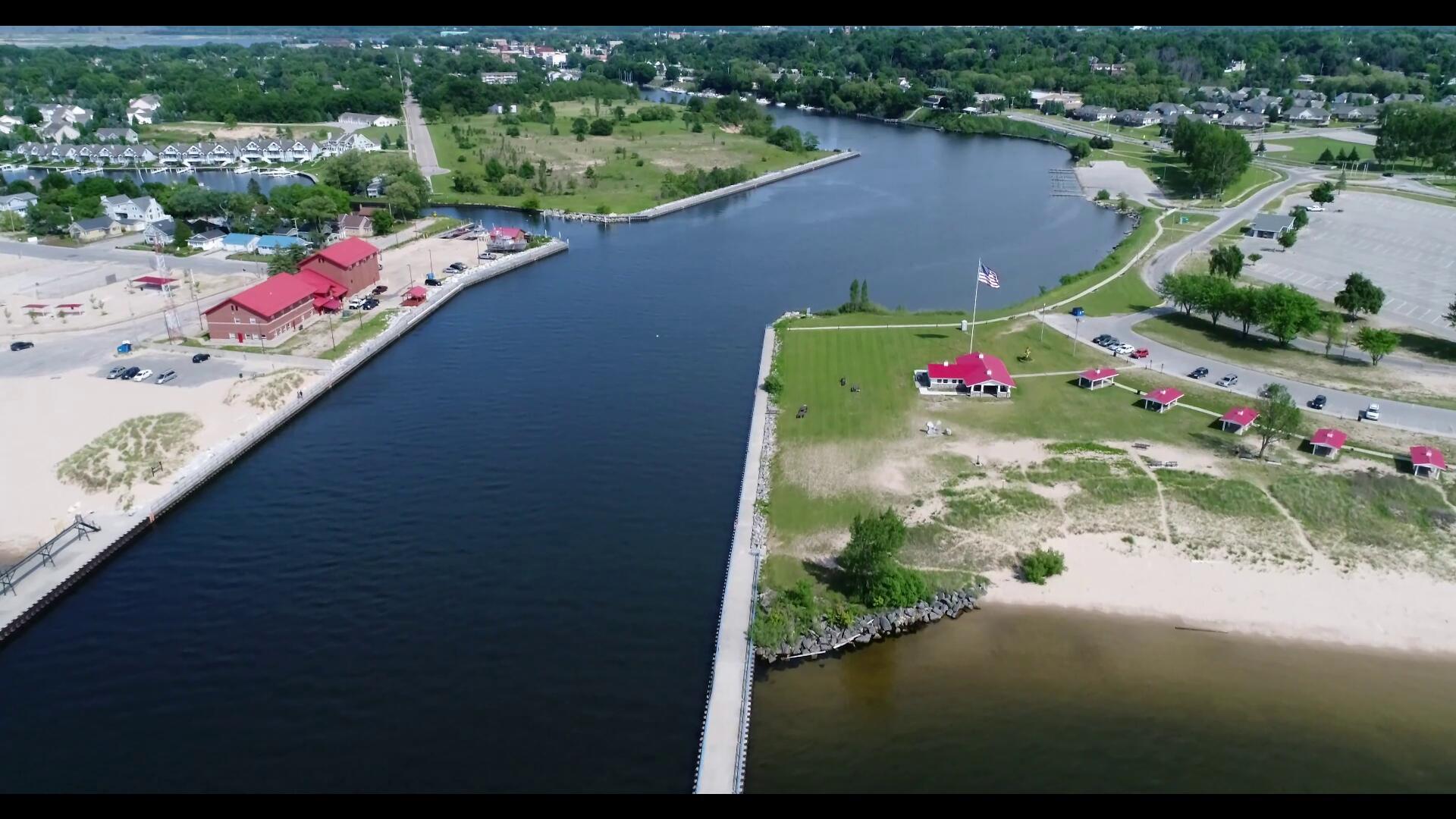 6 Brookharbor North Manistee, MI 49660 - Photo 67 of 72 Manistee River channnel and Coast Guard
