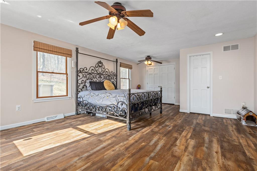 282 Snowden Road Hookstown, PA 15050 - Photo 15 of 25 a bedroom with a bed and a window