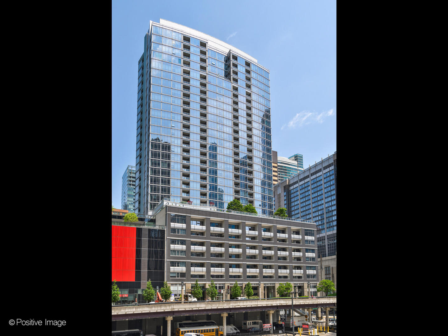 a view of a large building