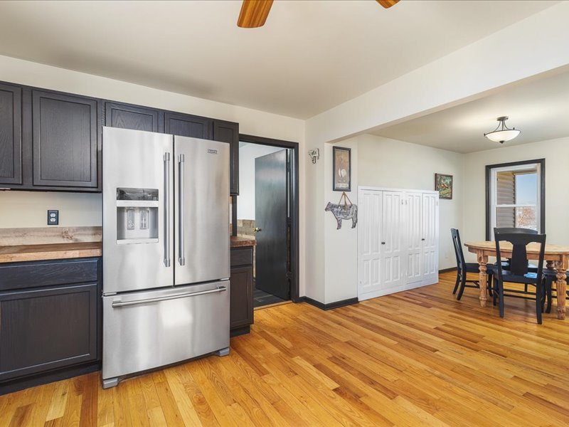 911.41 Melugins Compton, IL 61318 - Photo 22 of 67 a kitchen with stainless steel appliances granite countertop a refrigerator and a stove top oven
