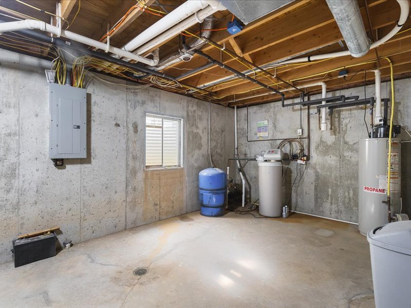 911.41 Melugins Compton, IL 61318 - Photo 42 of 67 a view of a storage room with a utility room