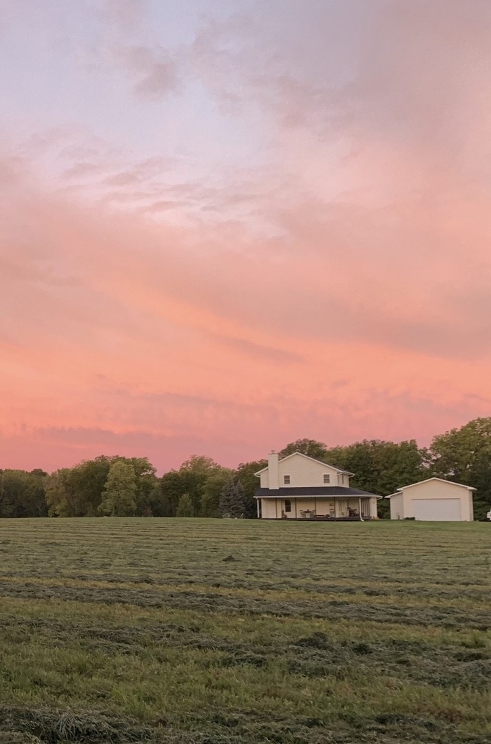 911.41 Melugins Compton, IL 61318 - Photo 52 of 67 a view of lake with sunset