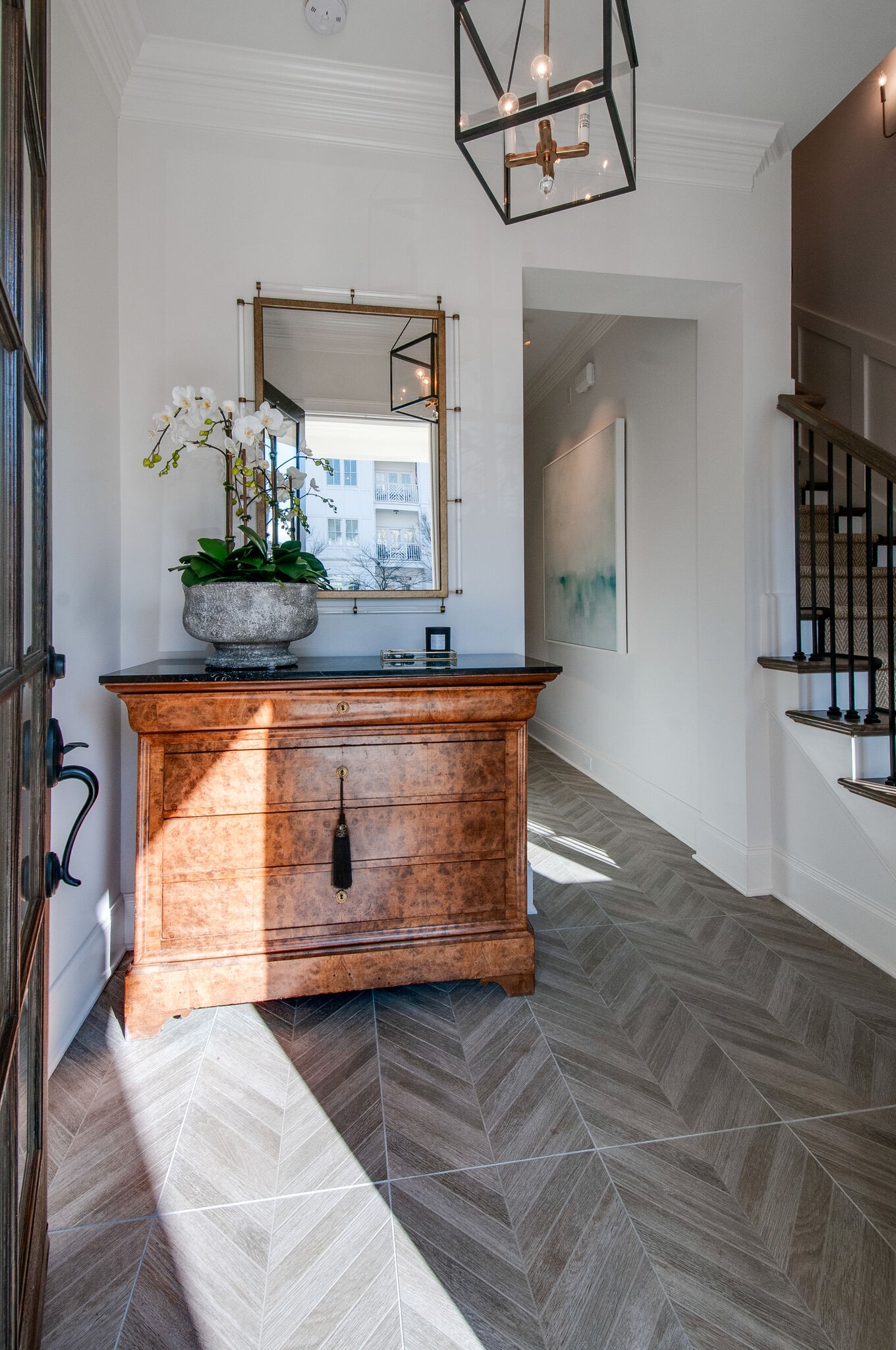 101 Front Street Franklin, TN 37064 - Photo 7 of 50 a view of living room with furniture and flat screen tv