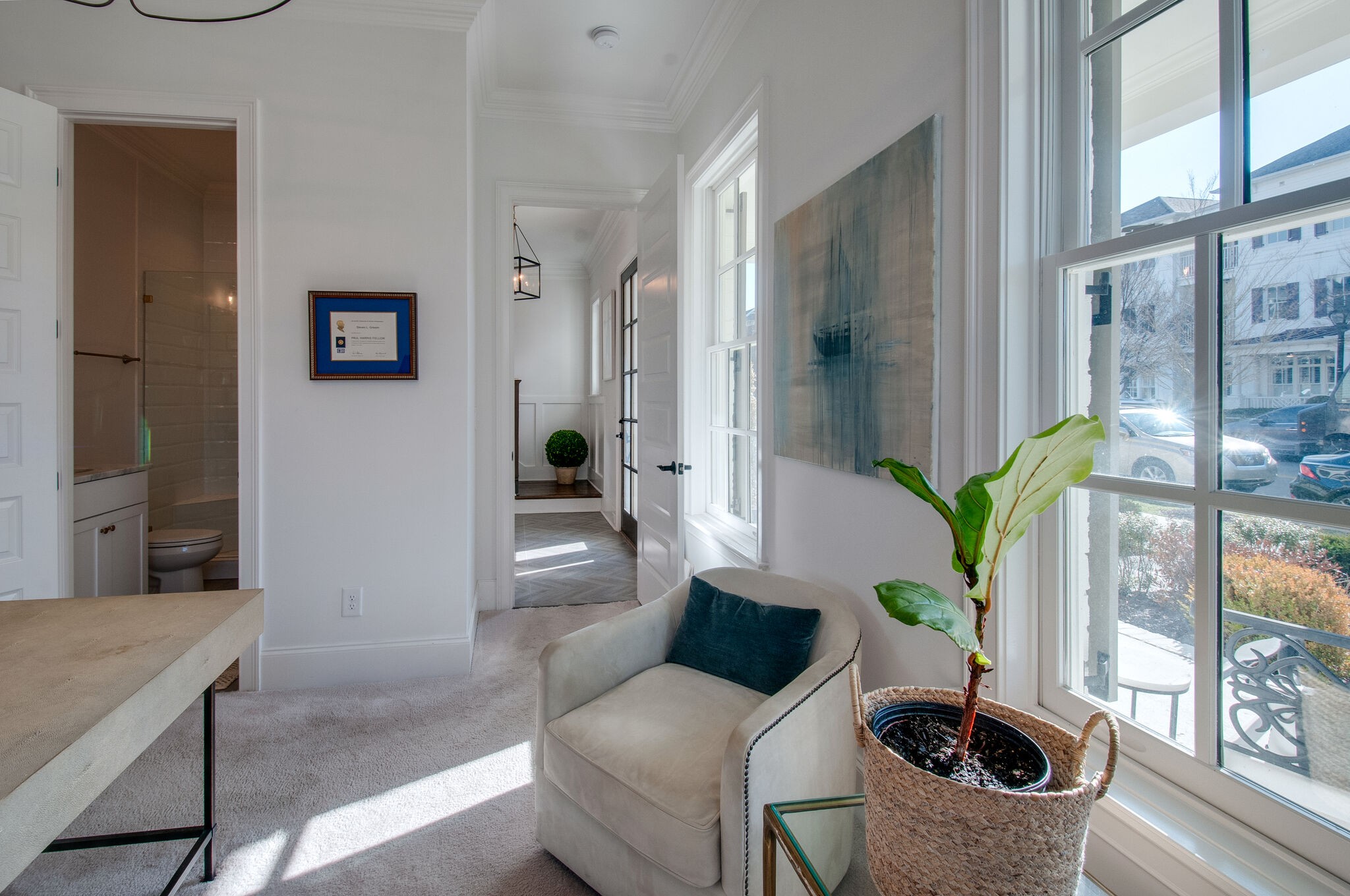 101 Front Street Franklin, TN 37064 - Photo 9 of 50 a living room with furniture and a potted plant