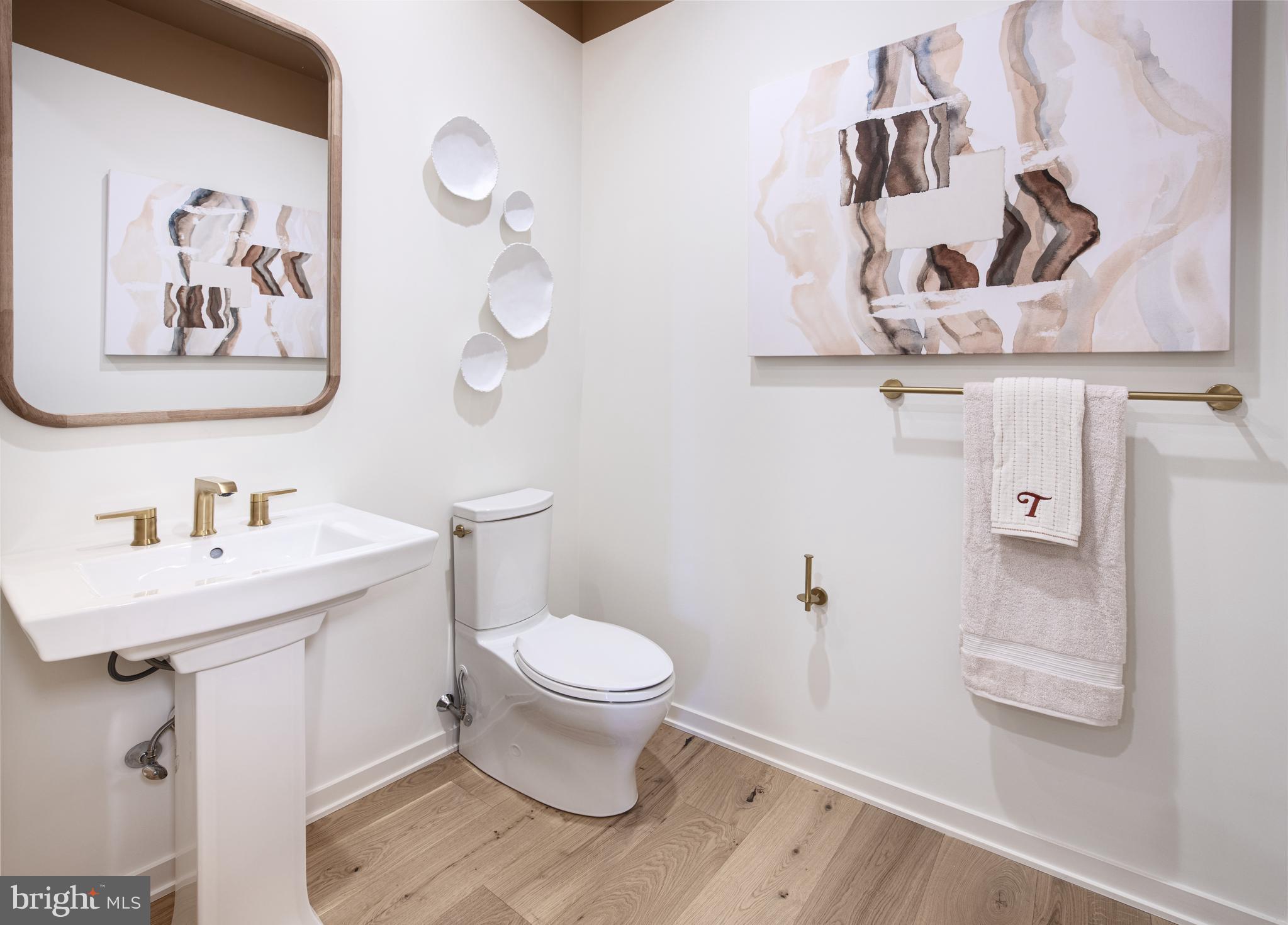 606 Kemlyn Road, Unit HOMESITE 184 Malvern, PA 19355 - Photo 13 of 15 a bathroom with a toilet and a sink
