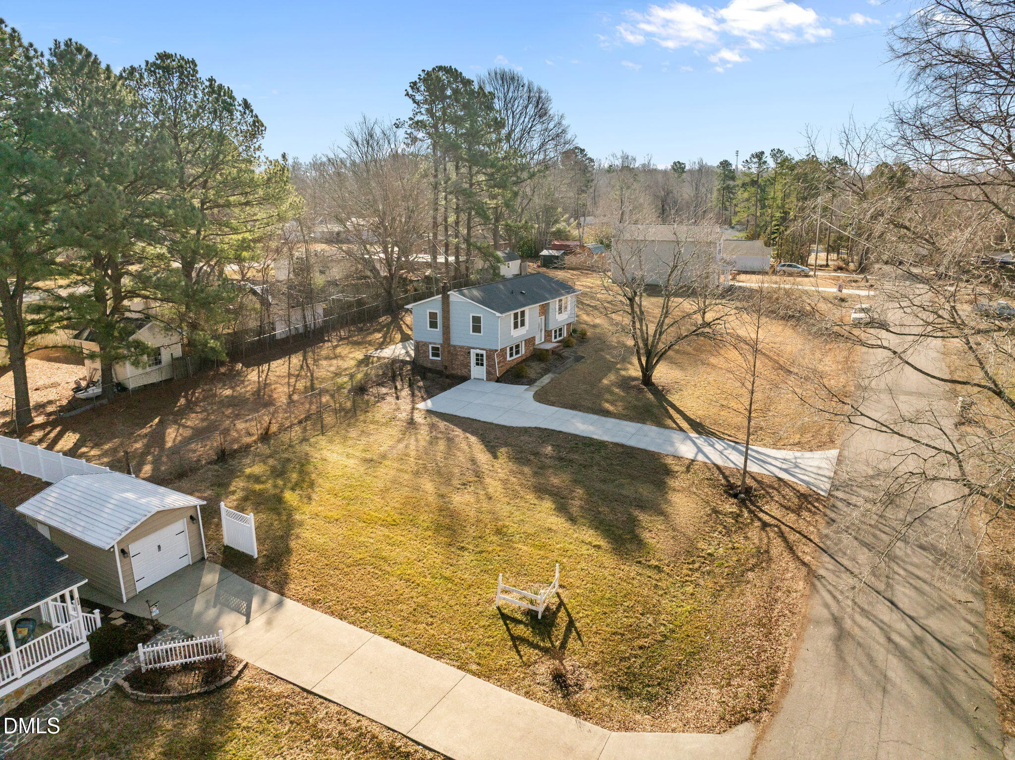 72 Edgemont Avenue Roxboro, NC 27573 - Photo 34 of 45 a view of a swimming pool with a yard