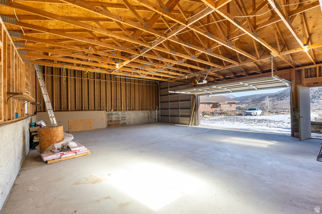 1208 East Tidwell Road Loa, UT 84747 - Photo 37 of 40 Garage with a mountain view