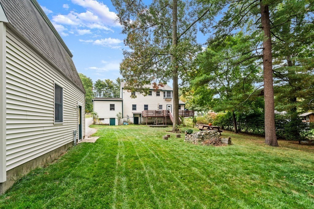449 Potter Road Framingham, MA 01701 - Photo 23 of 25 a view of a chairs and tables in the backyard of the house