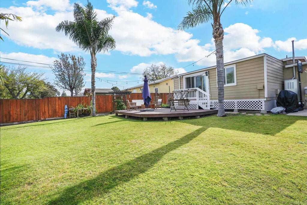 511 El Monte Road El Cajon, CA 92020 - Photo 12 of 30 a view of a house with swimming pool and porch with furniture