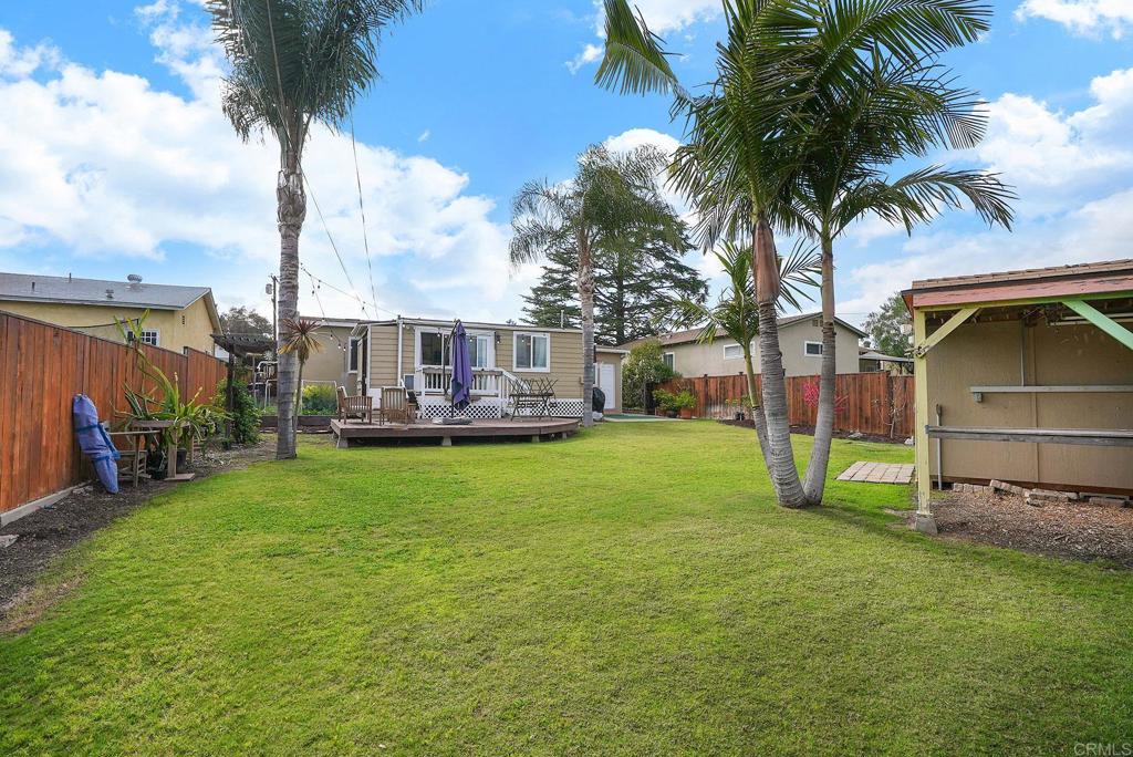 511 El Monte Road El Cajon, CA 92020 - Photo 9 of 30 a view of a garden with a slide