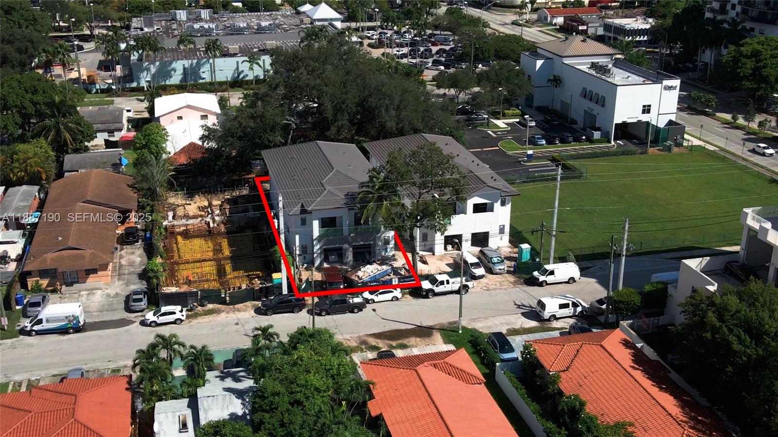 2745 Southwest 23rd Terrace Miami, FL 33145 - Photo 11 of 12 an aerial view of a city