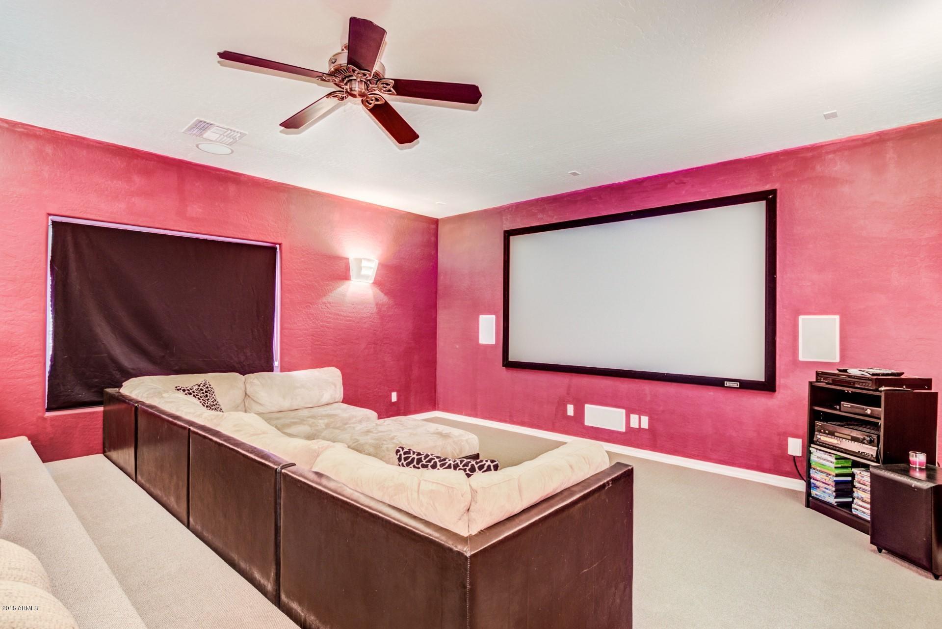 21992 East Rosa Road Queen Creek, AZ 85142 - Photo 38 of 49 Theater Room