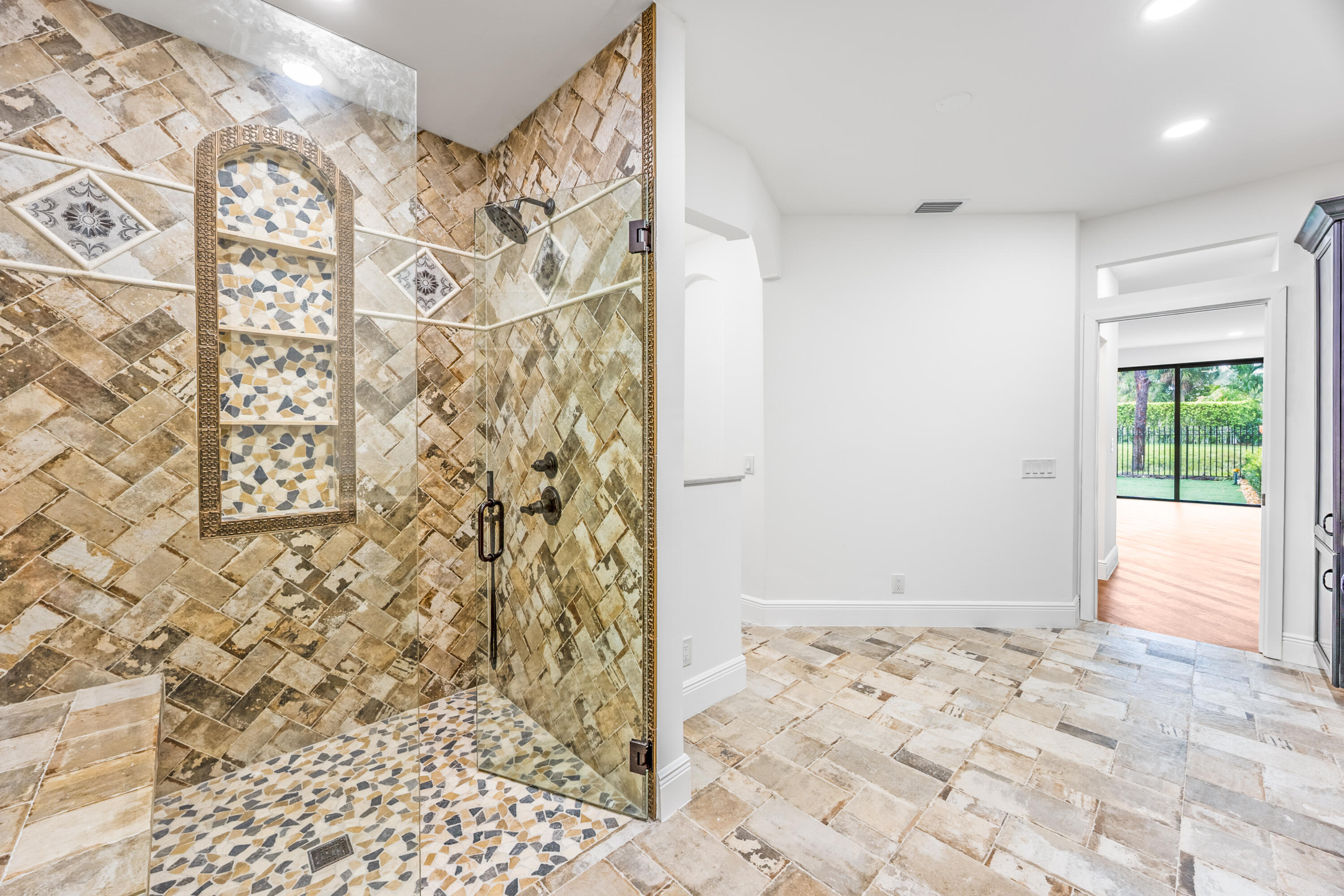6388 Via Rosa Boca Raton, FL 33433 - Photo 36 of 49 a bathroom with a shower