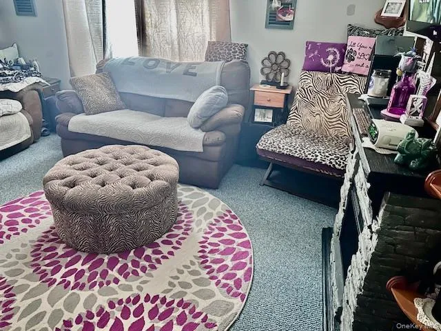 a bedroom with a bed and a table