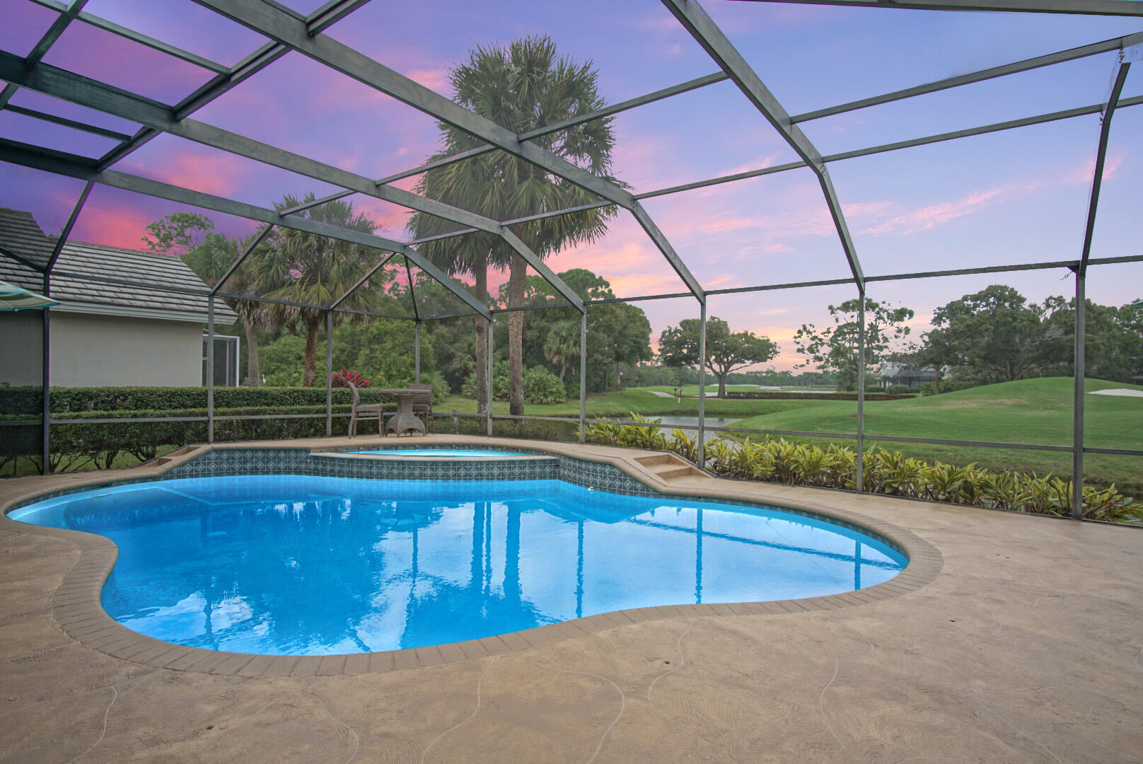 10324 Inverness Way Port St. Lucie, FL 34986 - Photo 48 of 70 Twilight Pool