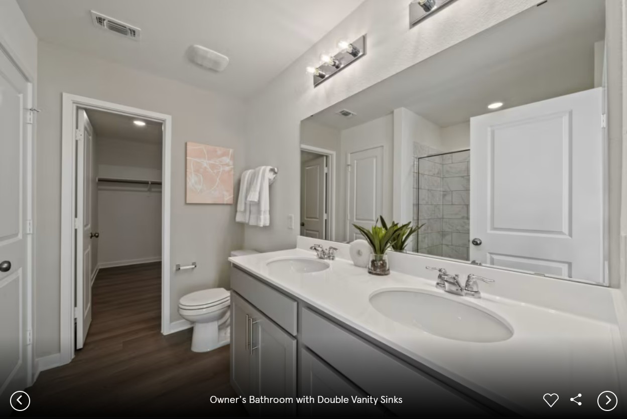 124 Hatari Trail Jarrell, TX 76537 - Photo 12 of 13 Interior photos- Photo of Centex model home with same floor plan, not of actual home listed.