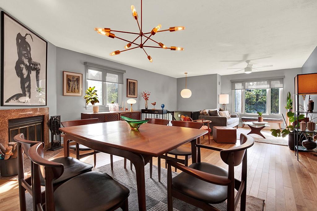 101 Forest Ridge Drive Pittsburgh, PA 15221 - Photo 2 of 32 Dining Room opens to Living Room