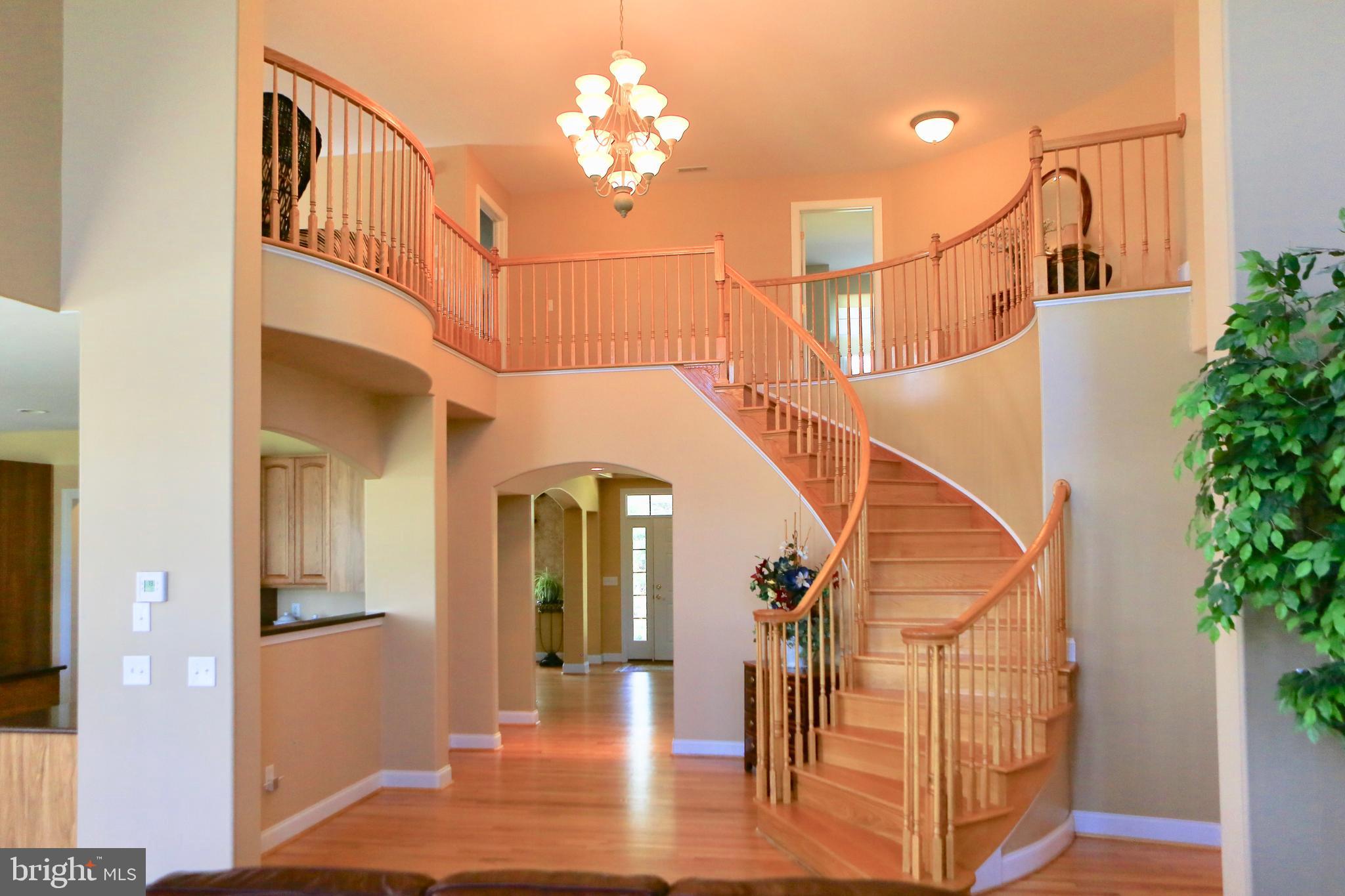 1823 Cosner Road Forest Hill, MD 21050 - Photo 6 of 53 Gorgeous Curved Staircase