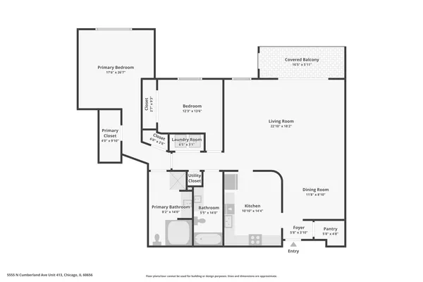 $425,000 | 5555 North Cumberland Avenue, Unit 413, Chicago, IL 60656
