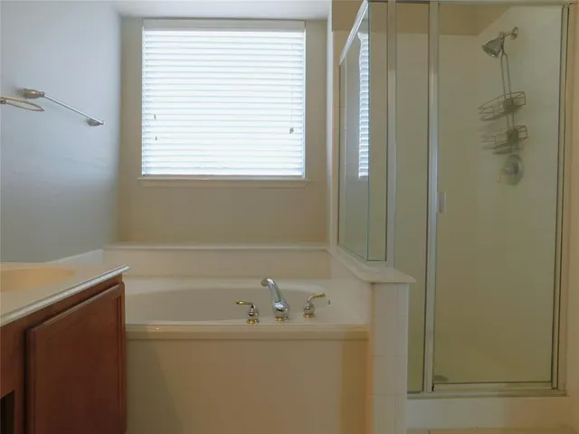 a close view of closet