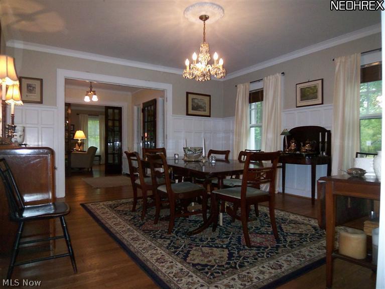 2746 Derbyshire Road Cleveland Heights, OH 44106 - Photo 7 of 24 FORMAL DINING ROOM WITH WAINSCOTING TRIM