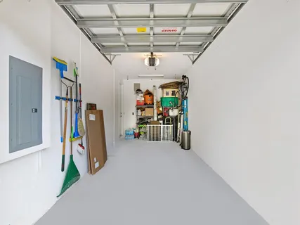 a view of storage and utility room