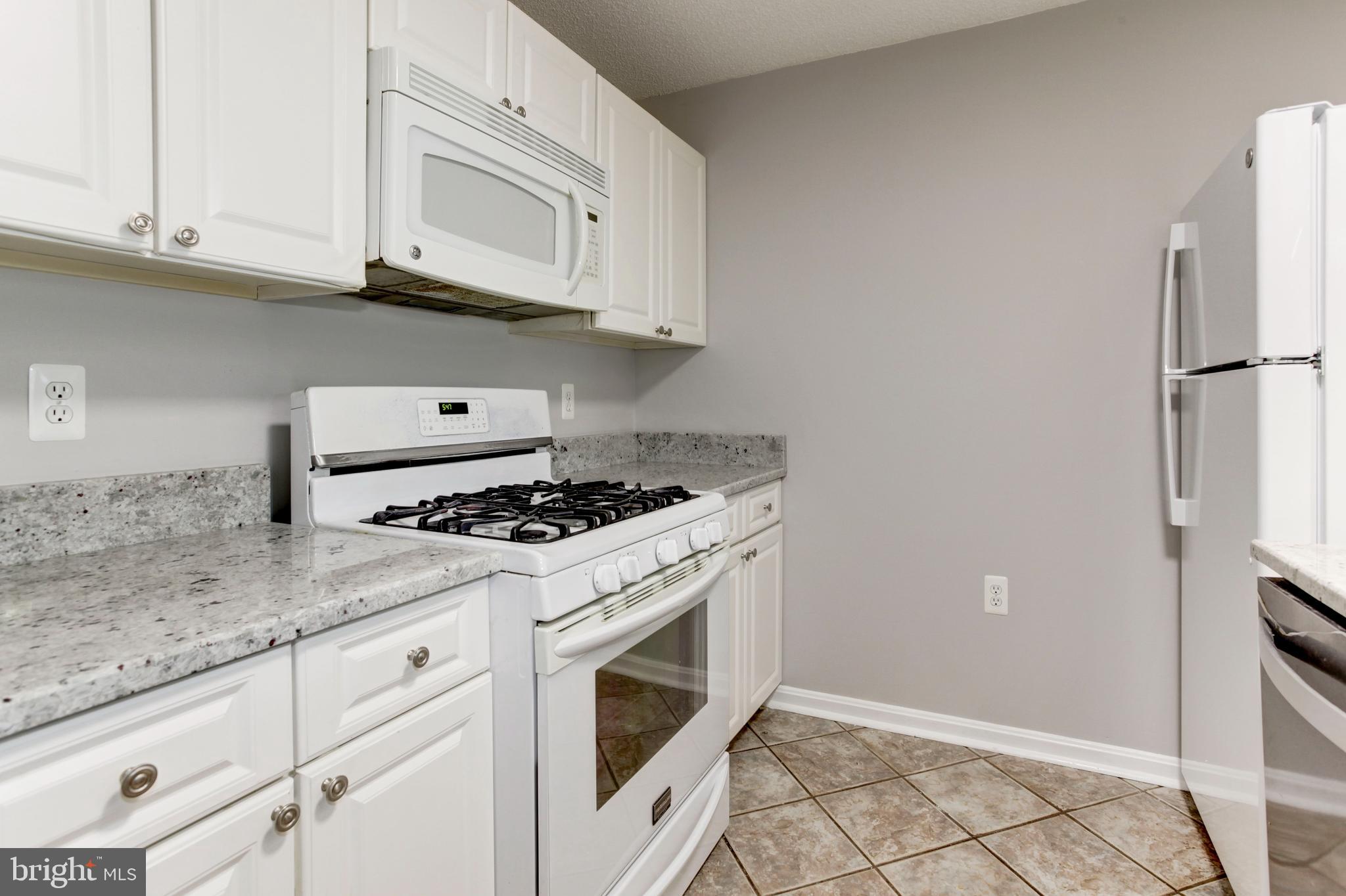 21012 Timber Ridge Terrace, Unit 201 Ashburn, VA 20147 - Photo 15 of 37 a kitchen with granite countertop cabinets stainless steel appliances and a sink