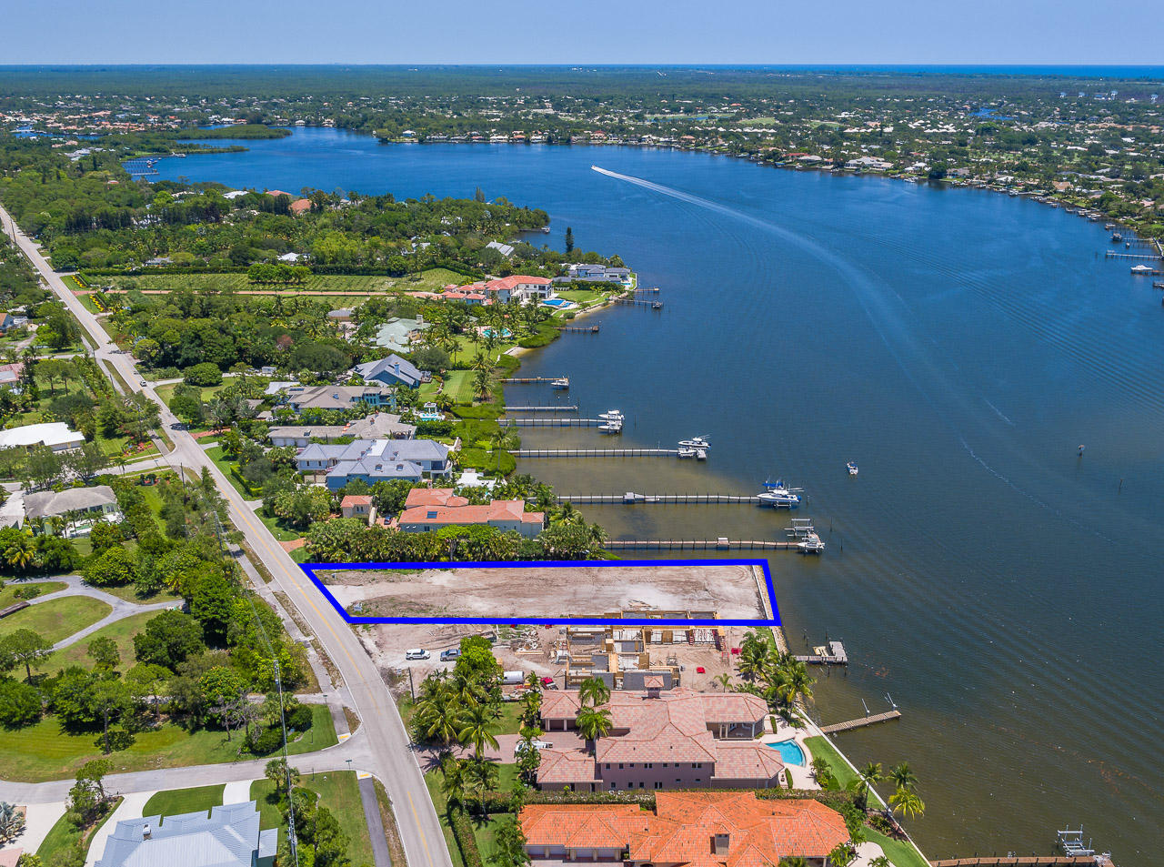 19066 Loxahatchee River Road Jupiter, FL 33458 - Photo 2 of 5 19066 Loxahatchee aerial north view