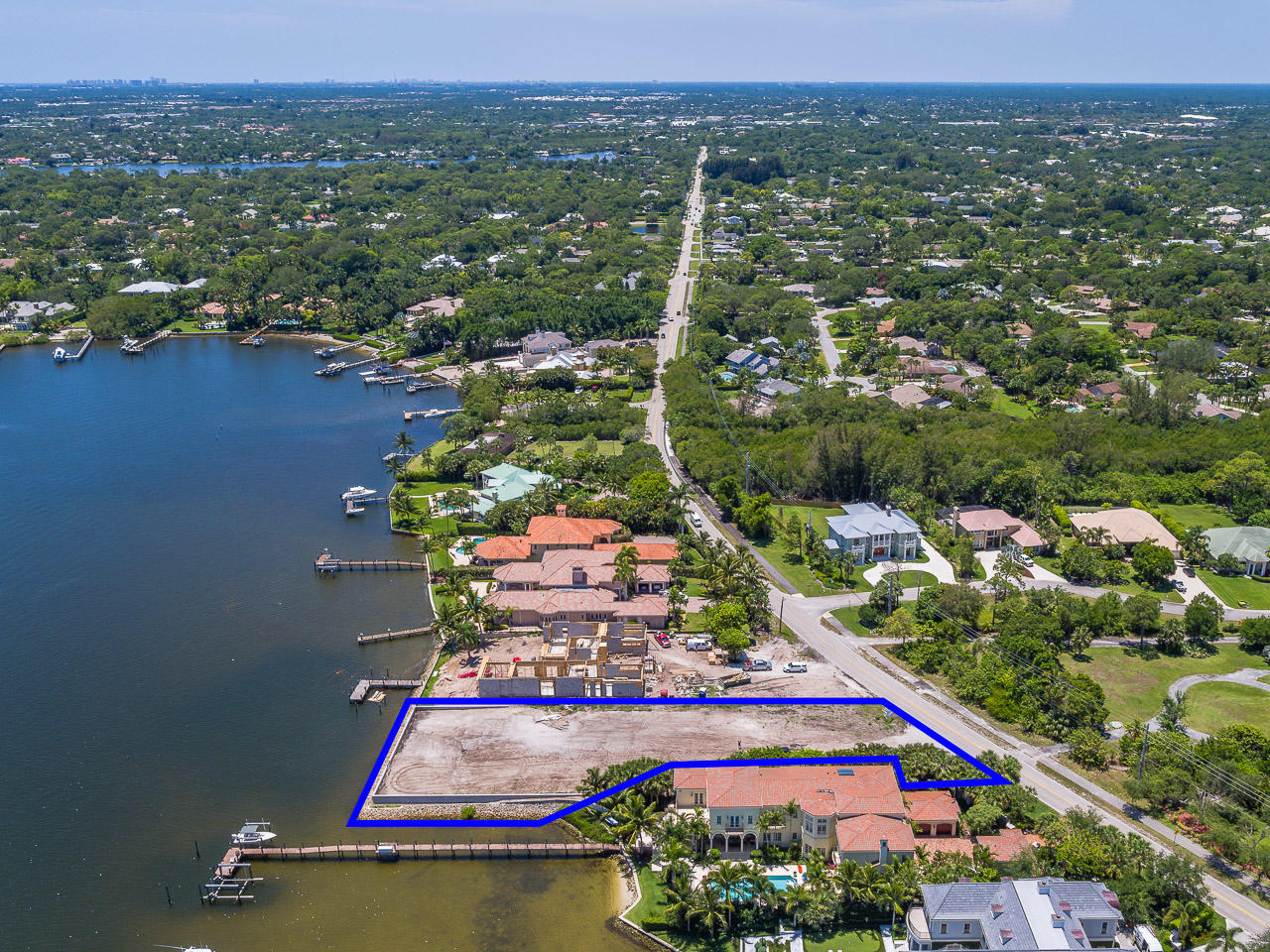 19066 Loxahatchee River Road Jupiter, FL 33458 - Photo 3 of 5 19066 Loxahatchee aerial south view