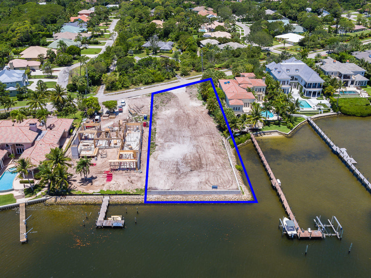 19066 Loxahatchee River Road Jupiter, FL 33458 - Photo 4 of 5 19066 Loxahatchee aerial west view