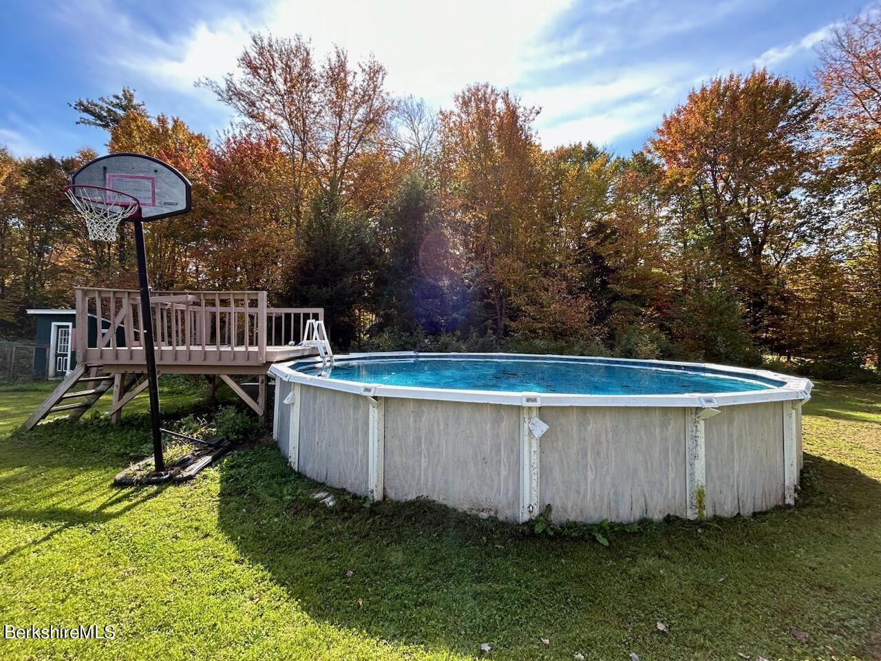 4 Olson Road Florida, MA 01247 - Photo 25 of 29 a view of a bath tub sitting in a yard