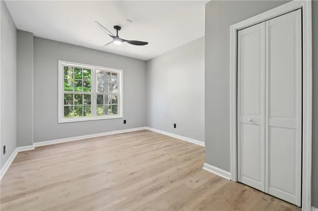 wooden floor in an empty room