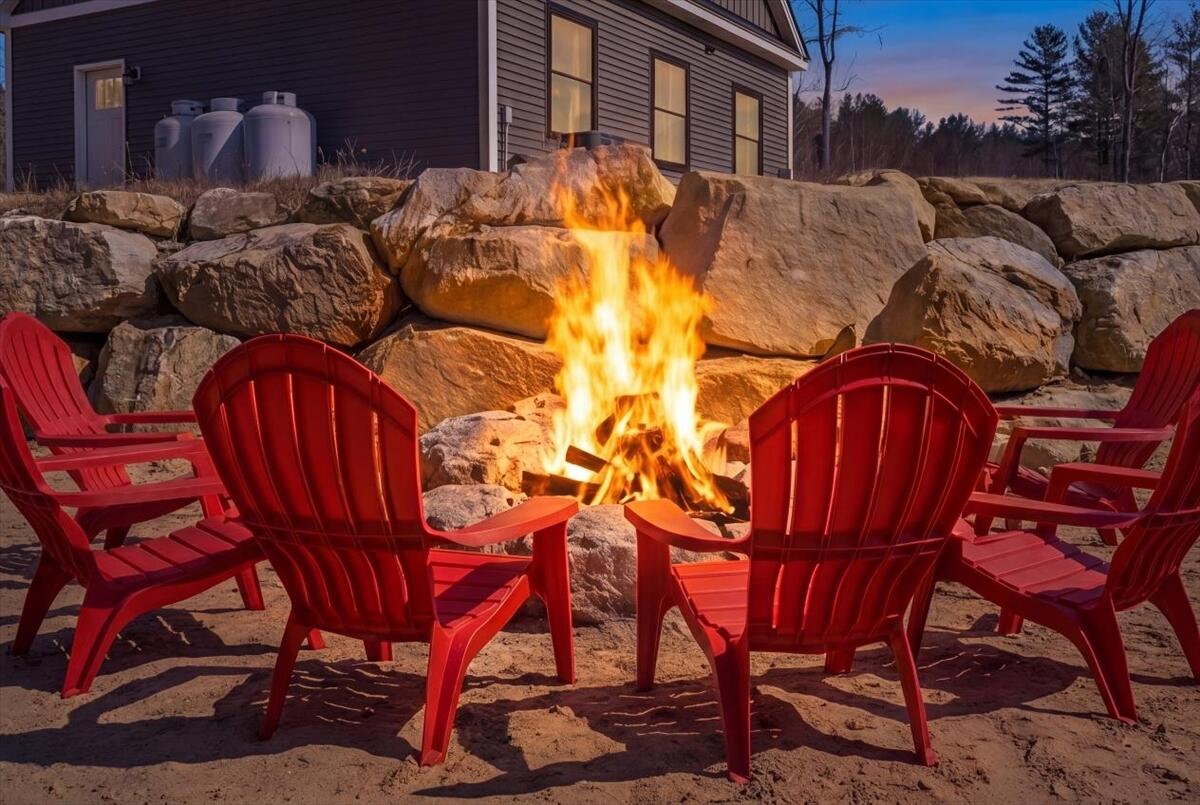 471 Bisbee Town Road Waterford, ME 04088 - Photo 18 of 79 18-exterior_firepit_twilight-2