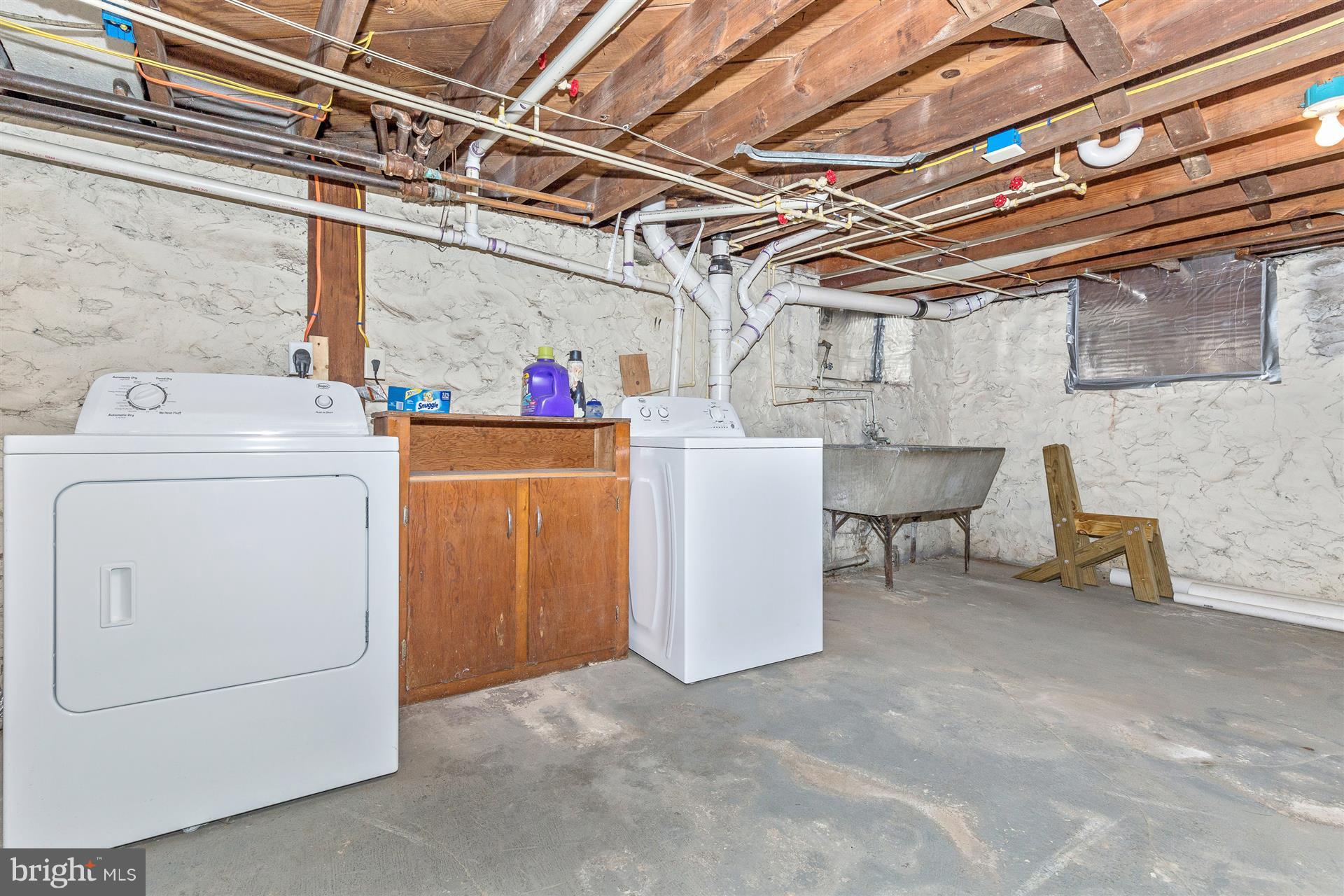 25480 Military Road Cascade, MD 21719 - Photo 22 of 24 Basement Laundry Area