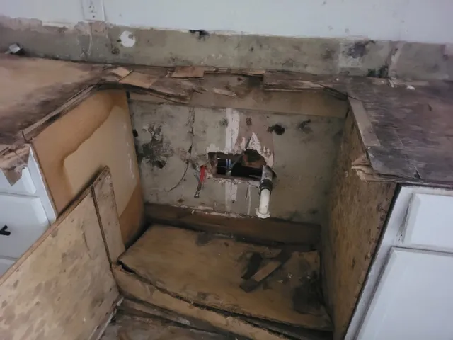 a view of water heater room