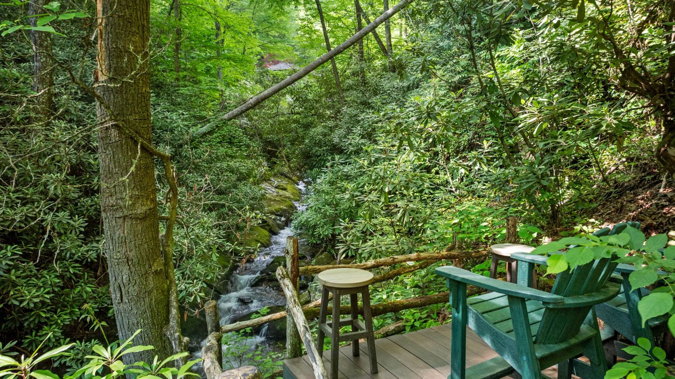 671 Walking Stick Road Highlands, NC 28741 - Photo 42 of 56 Waterfall viewing platform