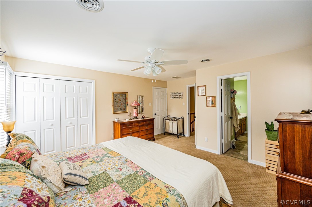 1313 Oldbury Road Midlothian, VA 23113 - Photo 35 of 41 This view shows the attached bathroom and both clo