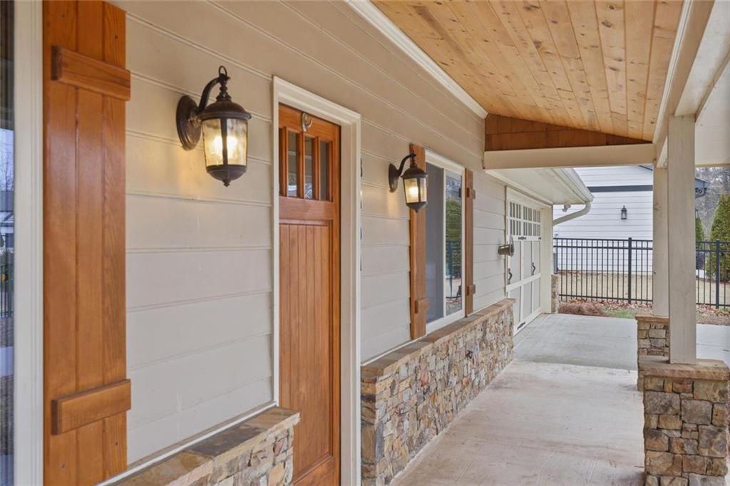 3851 Trickum Road Marietta, GA 30066 - Photo 2 of 27 a view of a hallway with windows