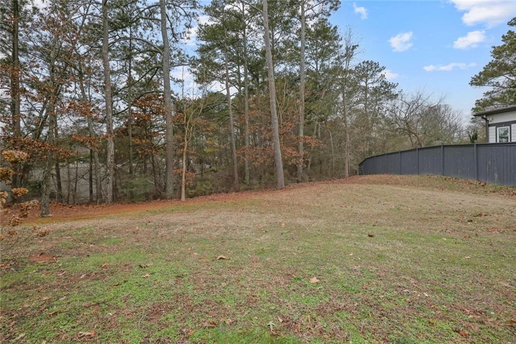 3851 Trickum Road Marietta, GA 30066 - Photo 26 of 27 a view of backyard and tree