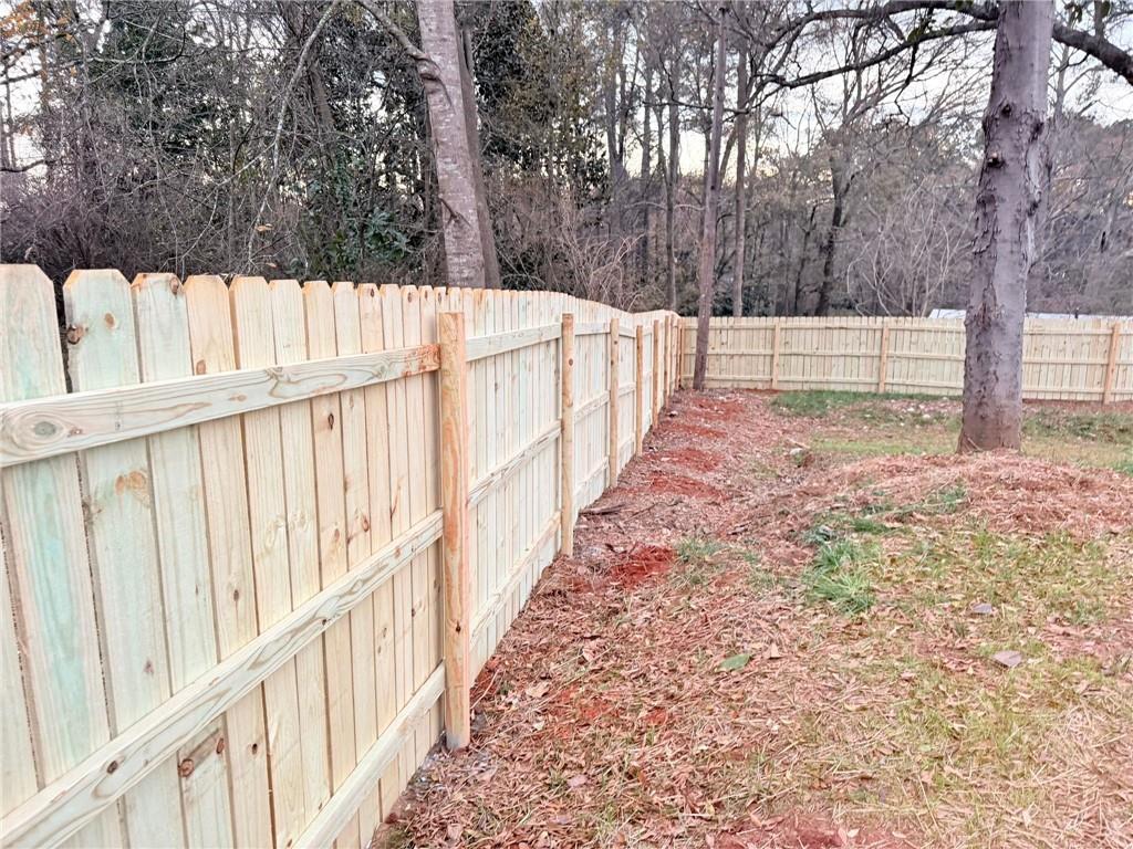 5818 Eastside Drive Austell, GA 30168 - Photo 32 of 39 a view of wooden fence