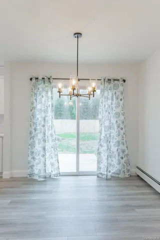 a very nice looking room with a large window