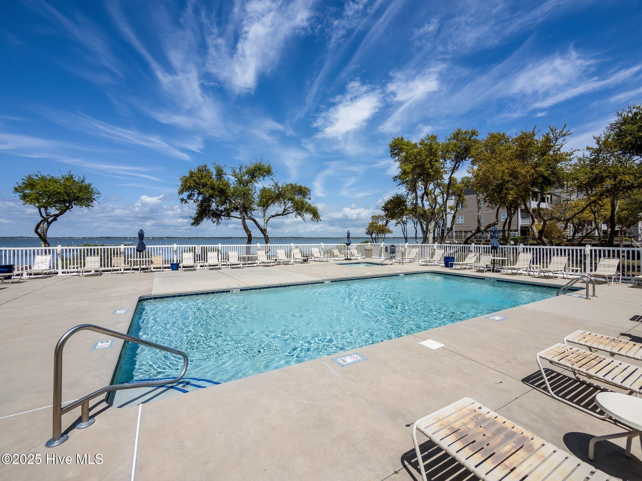 1701 Salter Path Road, Unit G102 Indian Beach, NC 28512 - Photo 30 of 35 Soundside Pool