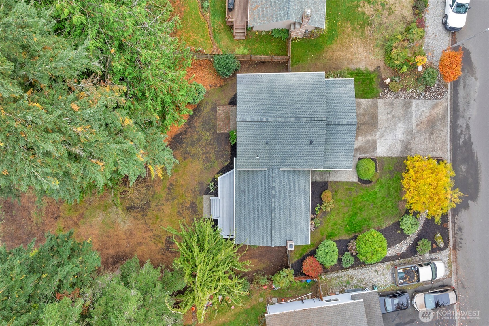 2400 177th Street Southeast Bothell, WA 98012 - Photo 27 of 29 an aerial view of a house with a yard