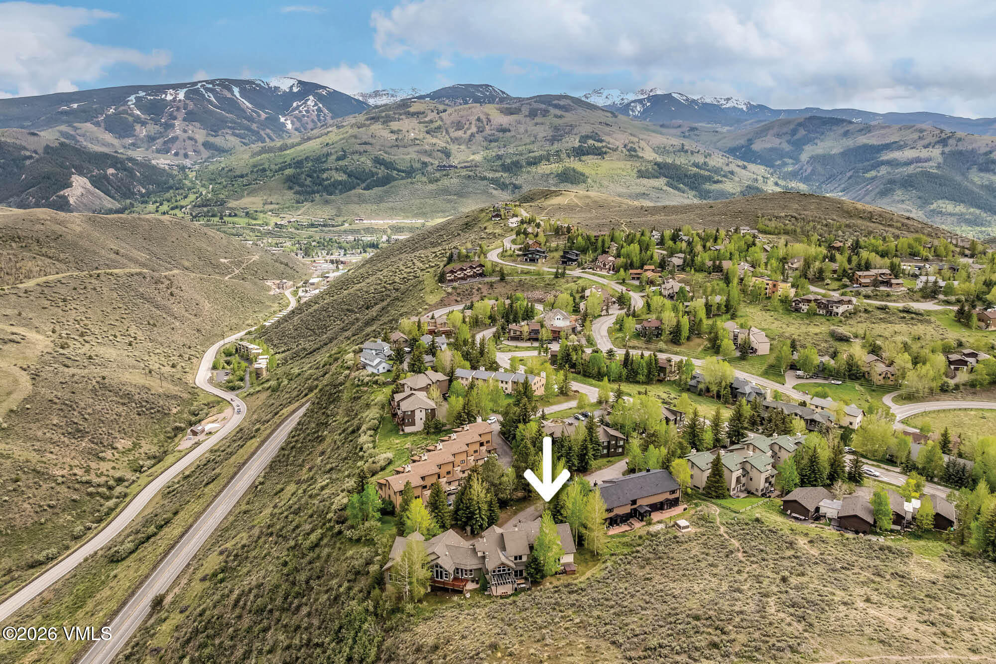 3038 West Wildridge Road, Unit D Avon, CO 81620 - Photo 13 of 14 12. Aerial
